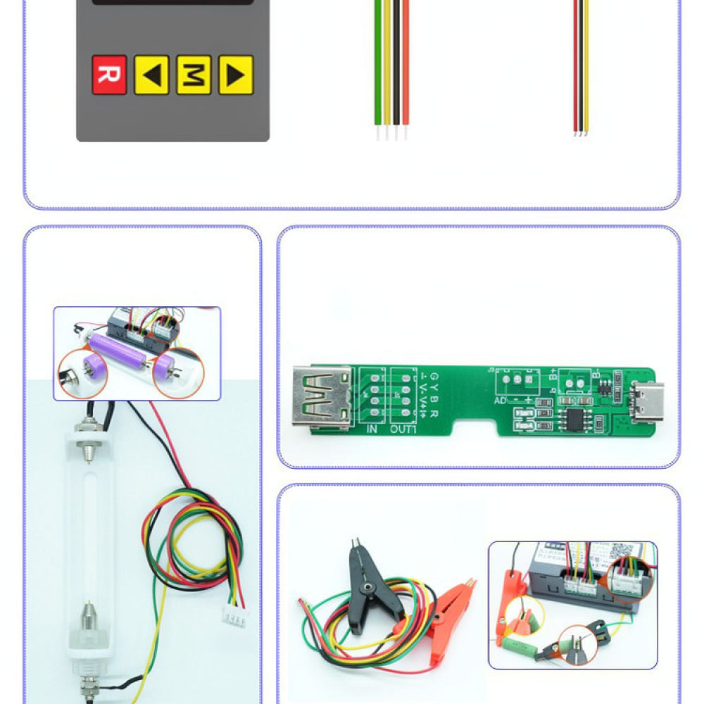 Battery Internal Resistance Vo - đánh giá và giá Battery Internal Resistance Tester Four Wire
